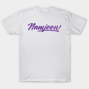 Namjoon stylized typography T-Shirt